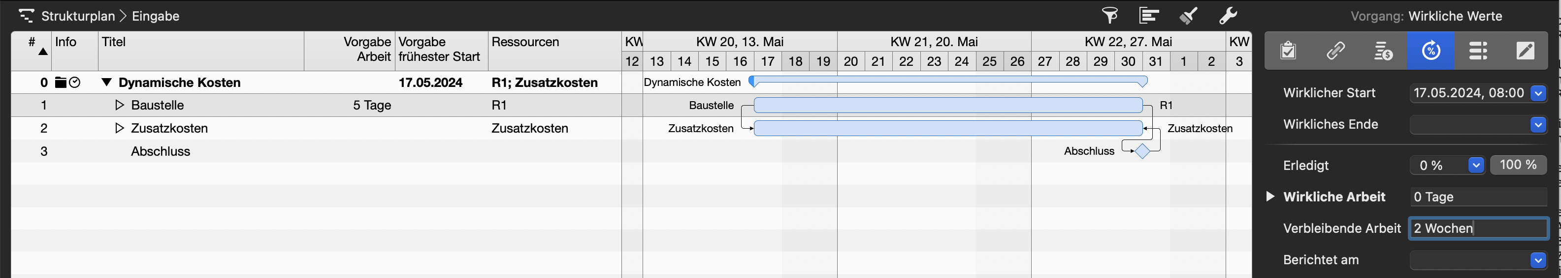 Die Arbeit auf der Baustelle verzögert sich Die Arbeit auf der Baustelle verzögert sich