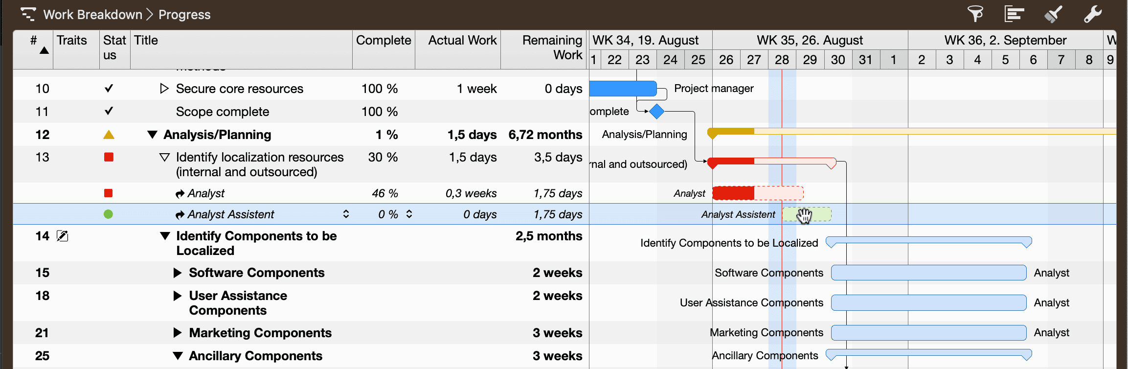 Merlin Project - reschedule the additional assignment