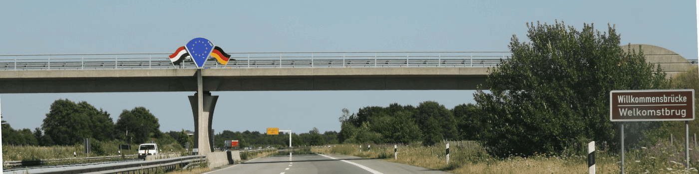Pont de bienvenue germano-hollandais