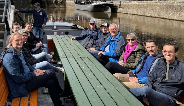 ProjectWizards Grachtenfahrt in Leeuwarden