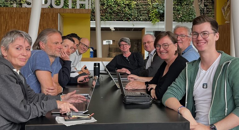 ProjectWizards Team - Working in Leeuwarden