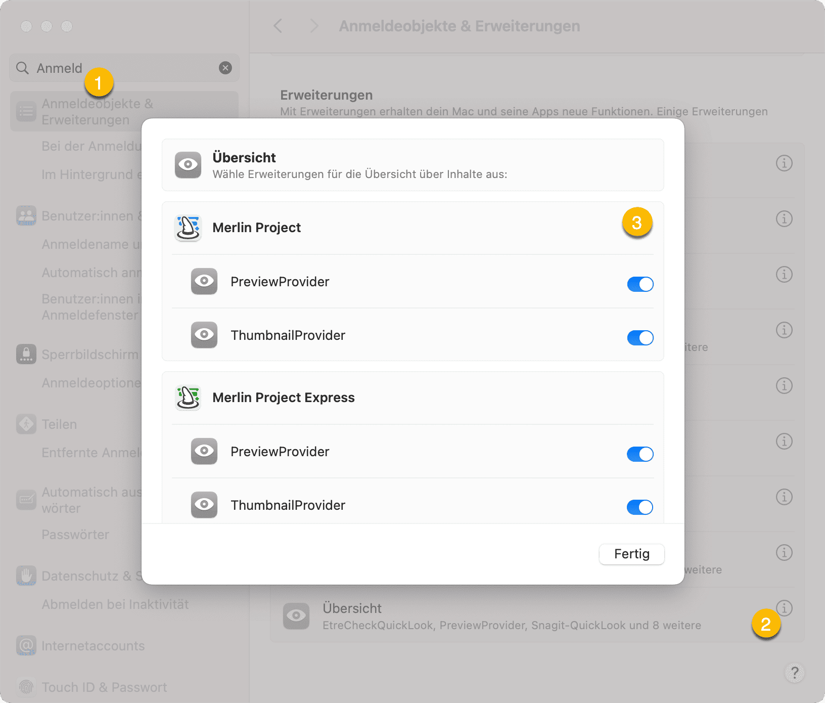 Sequoia Übersicht Sequoia Übersicht