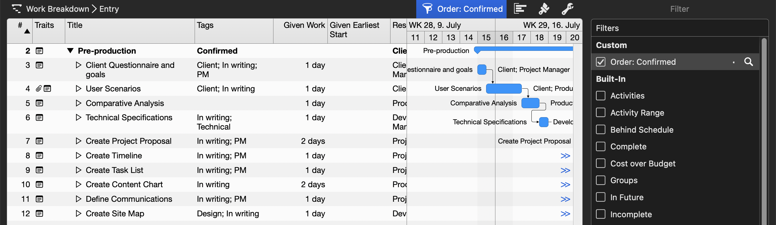 Child and parent activities filtered Child and parent activities filtered