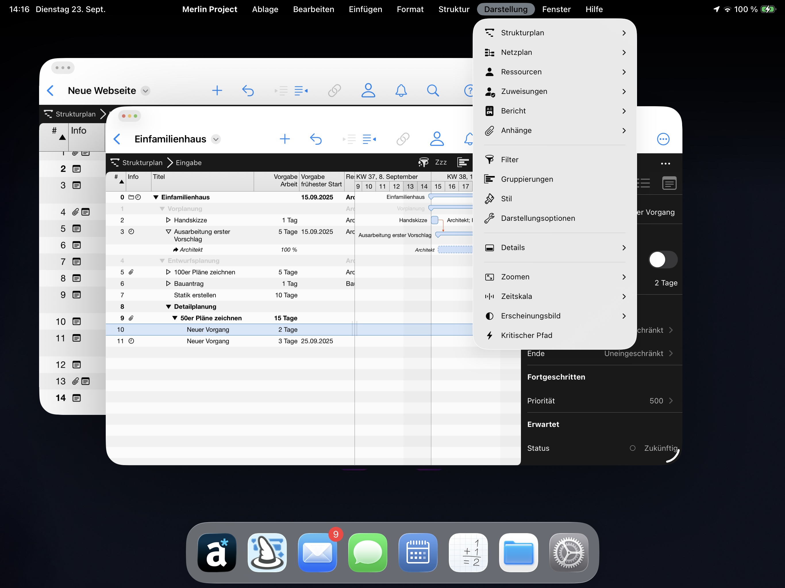 Merlin Project auf iPadOS 26 Merlin Project auf iPadOS 26