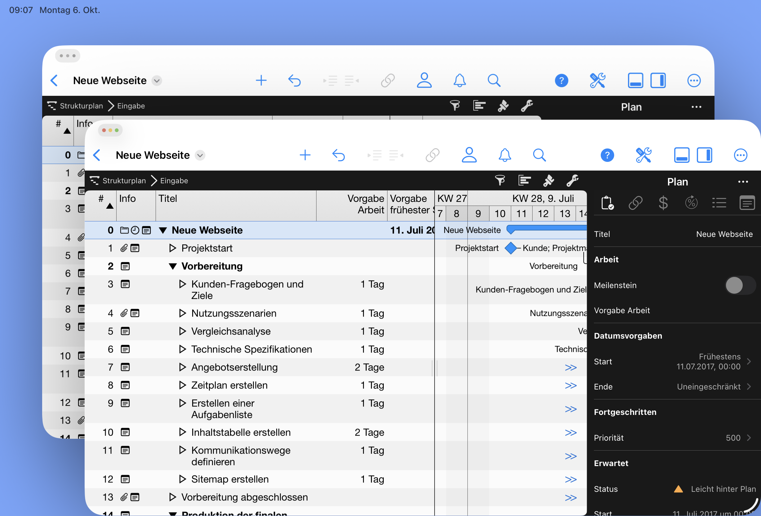 Neues Fenster mit aktuellem Dokument Neues Fenster mit aktuellem Dokument