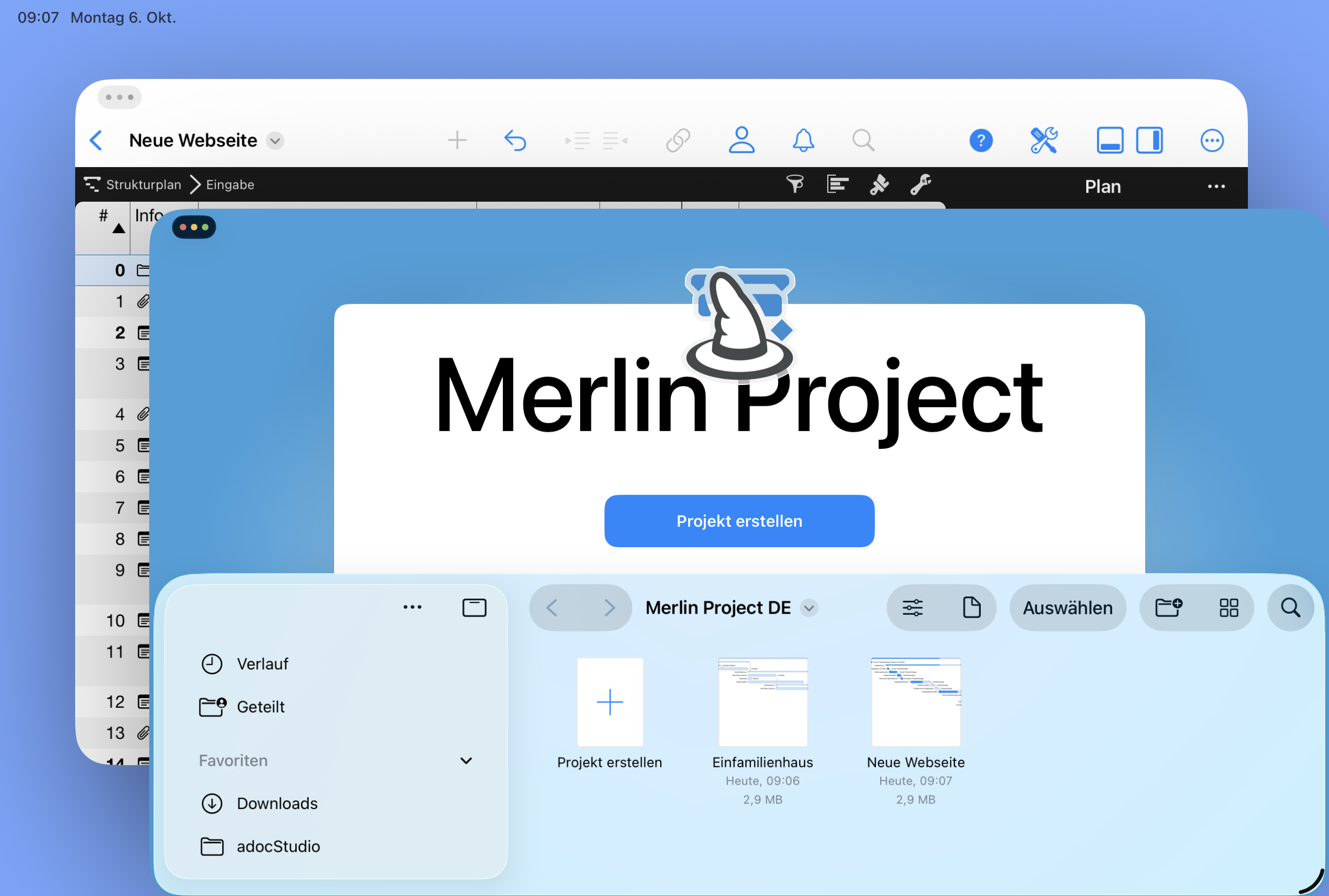 Neues Dokument zusätzlich erstellen Neues Dokument zusätzlich erstellen