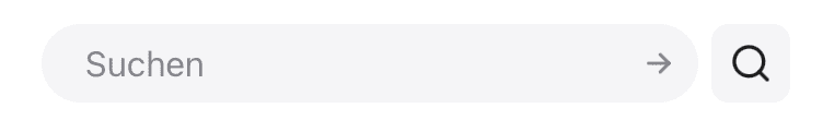Die neue Suche, jetzt auch per Command K erreichbar