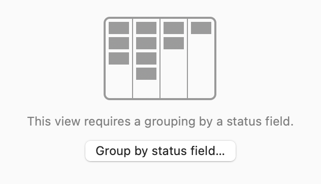 To define this flow, you'll need to establish these status fields in Merlin Project