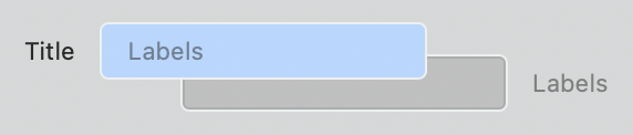 The minimalistic Gantt chart representation