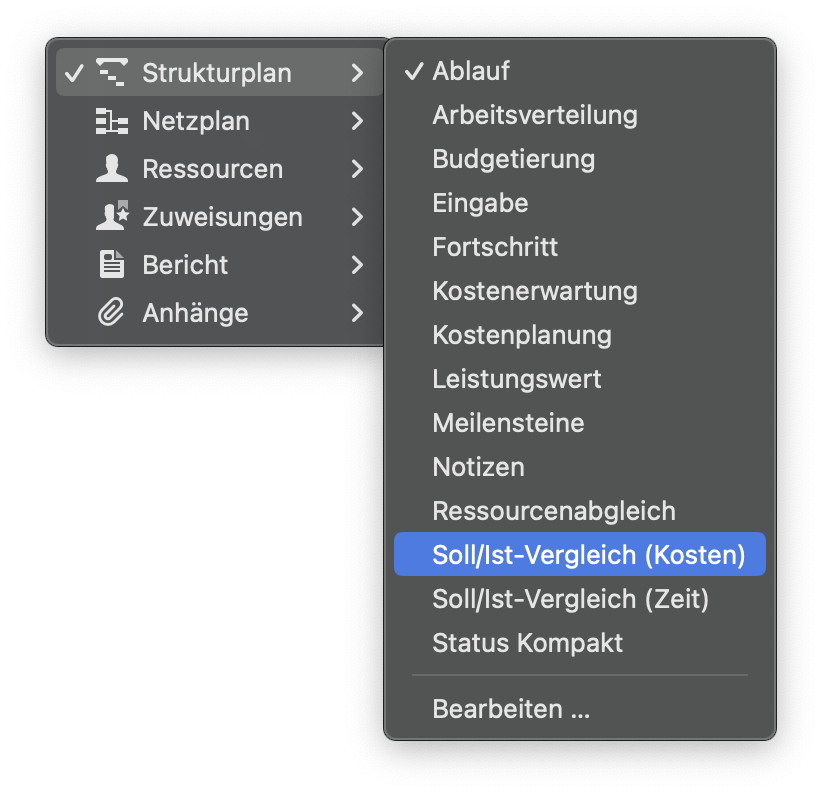 Wie Sie zur Ansicht 