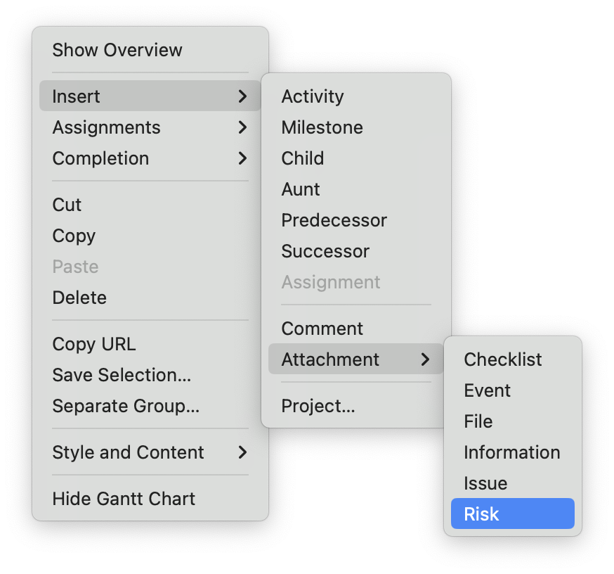 How to add a new risk to an activity in Merlin Project How to add a new risk to an activity in Merlin Project