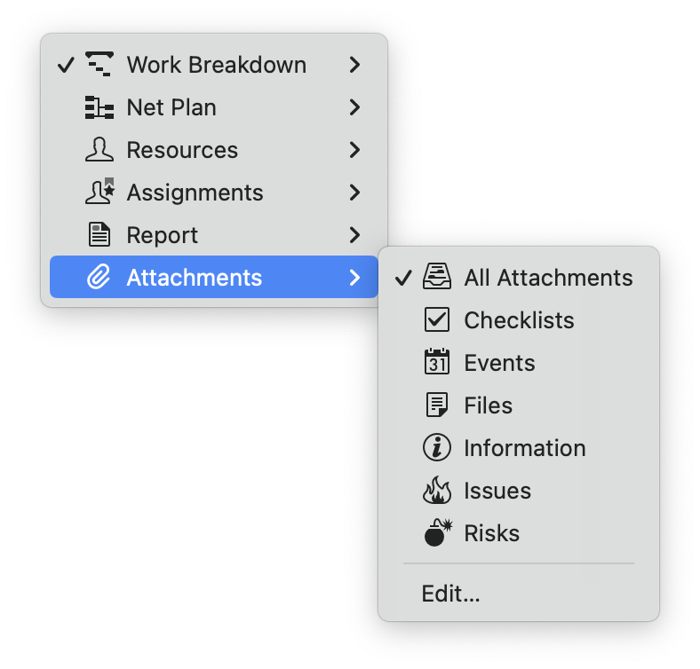 Pièces jointes dans Merlin Project