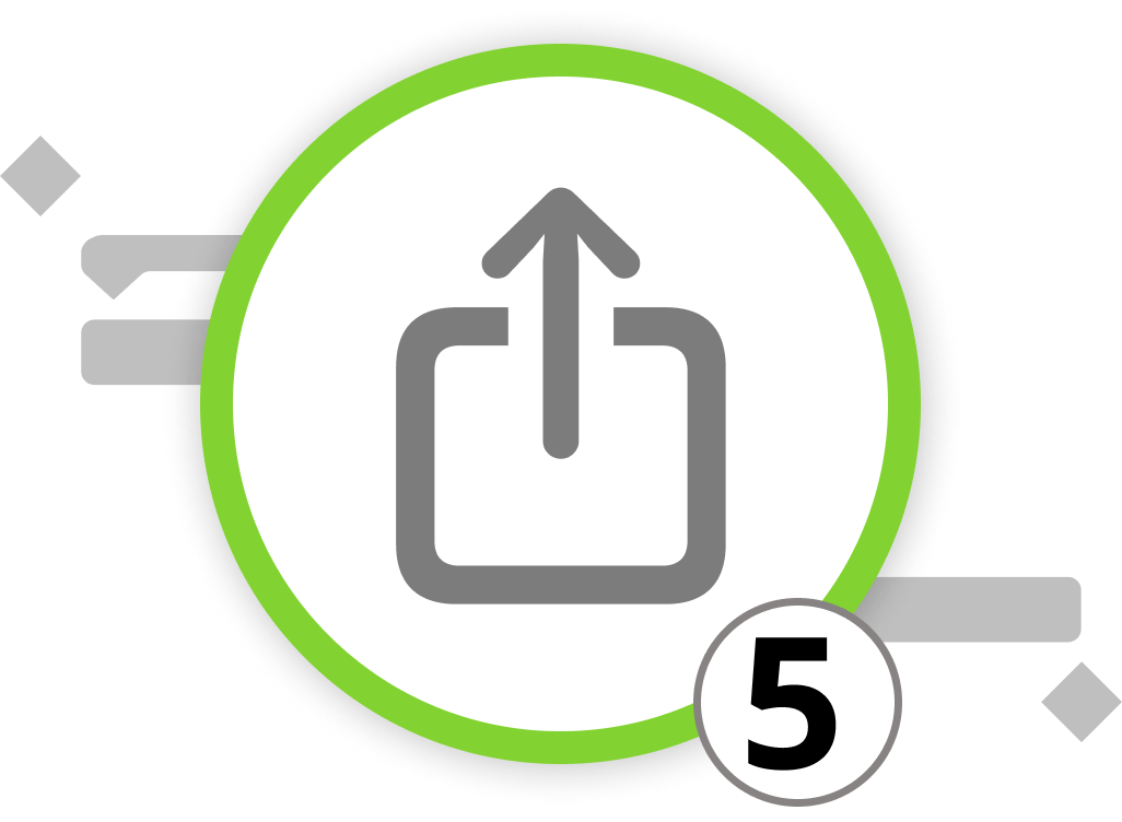 Exportieren Ihrer Projektdaten