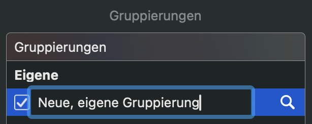 Wie Sie eine benutzerdefinierte Gruppierung in Merlin Project erstellen Wie Sie eine benutzerdefinierte Gruppierung in Merlin Project erstellen