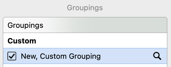 How to create a custom grouping in Merlin Project How to create a custom grouping in Merlin Project