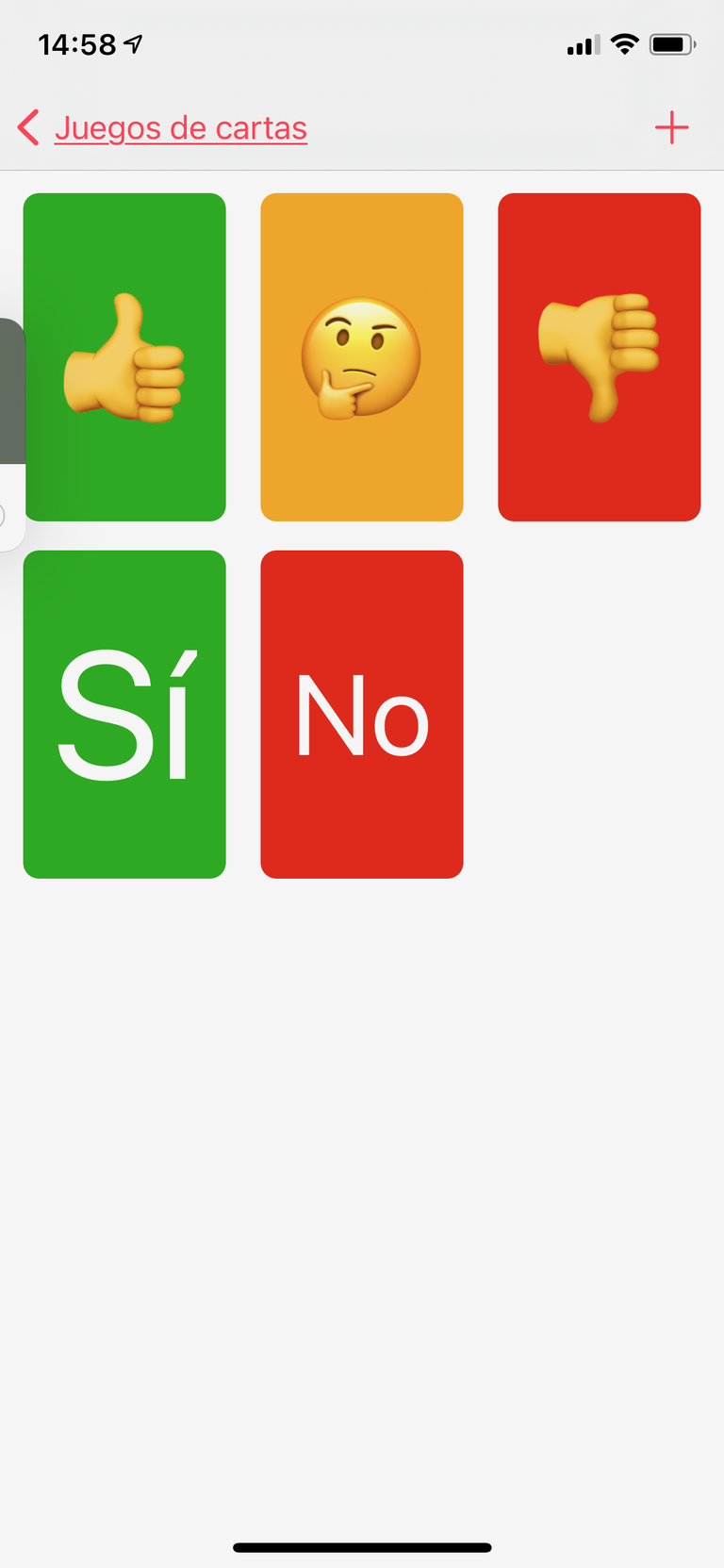 Un conjunto de tarjetas para votar Un conjunto de tarjetas para votar
