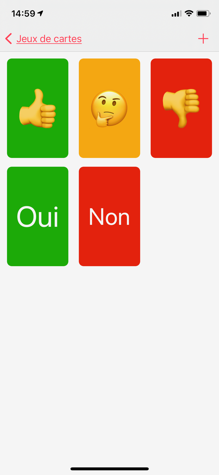 Un jeu de cartes pour voter Un jeu de cartes pour voter