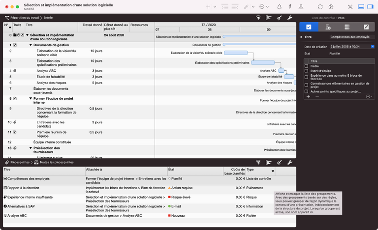 Pièces jointes dans Merlin Project Pièces jointes dans Merlin Project