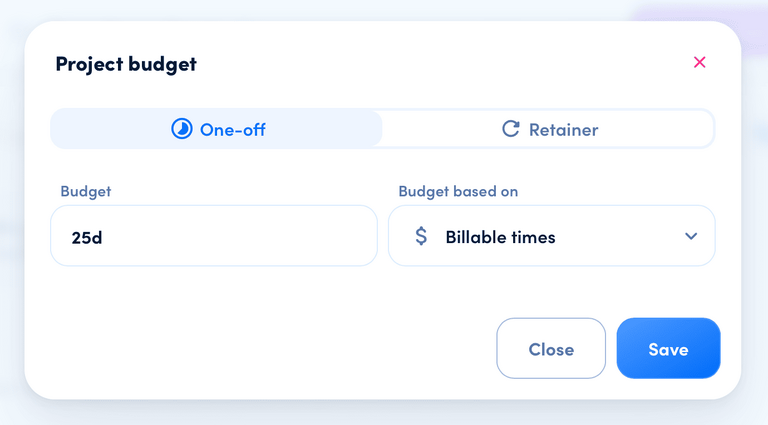 Presupuestos de tiempo en awork Presupuestos de tiempo en awork