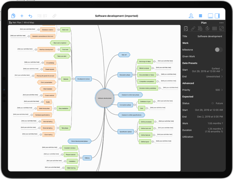 Mind Map in Merlin Project Mind Map in Merlin Project