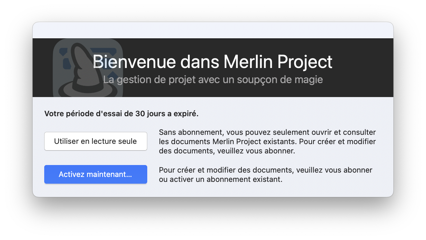 Activez maintenant Activez maintenant