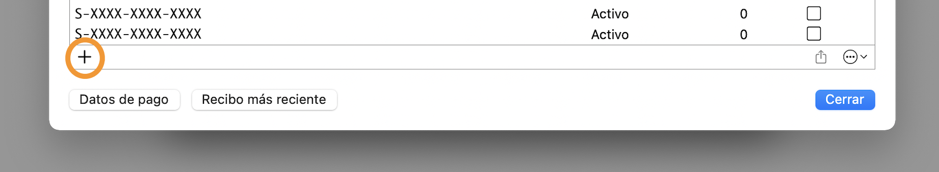 Gestión centralizada de licencias