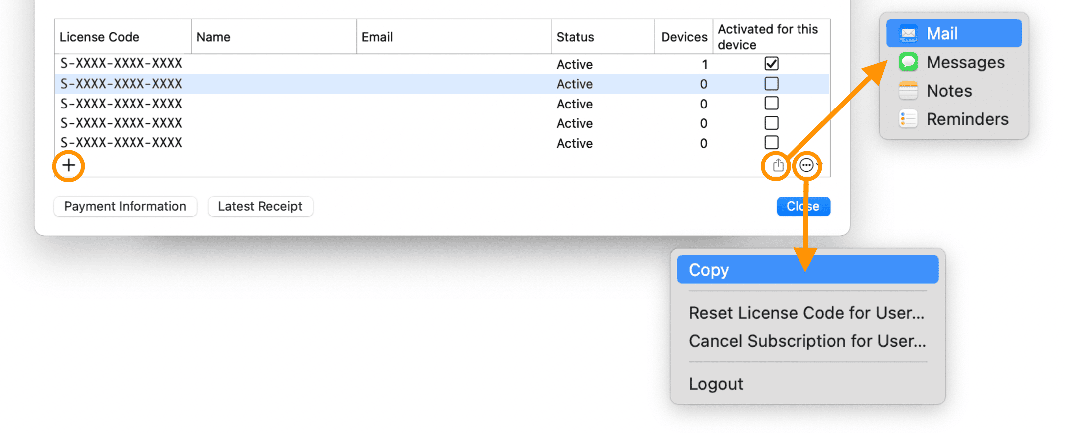 Manage licenses centrally Manage licenses centrally