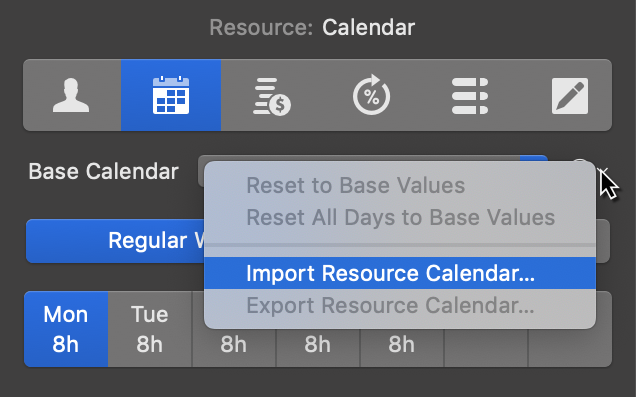 Import Calendar Exceptions Import Calendar Exceptions