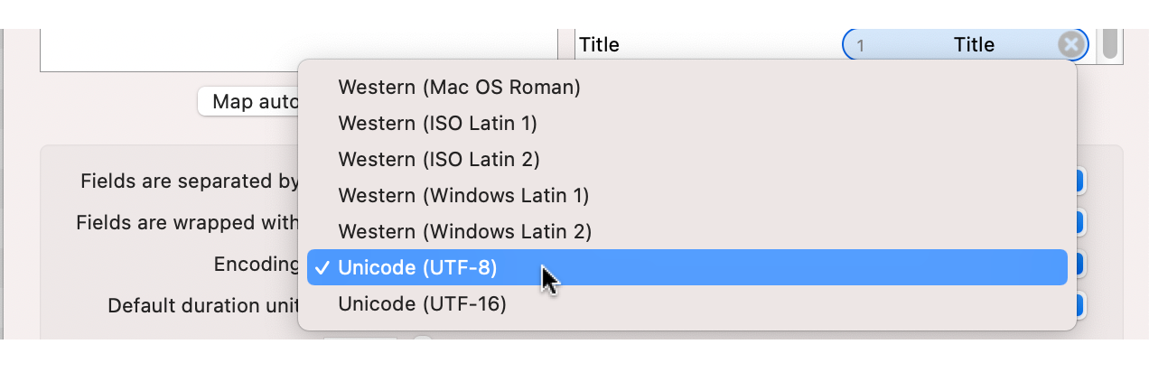 Choose Encoding Choose Encoding