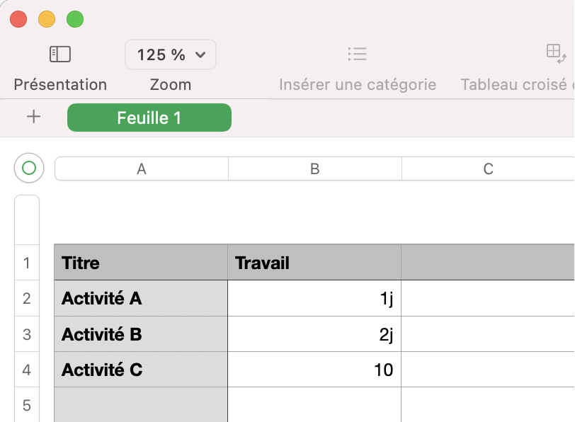 Feuille Numbers Feuille Numbers