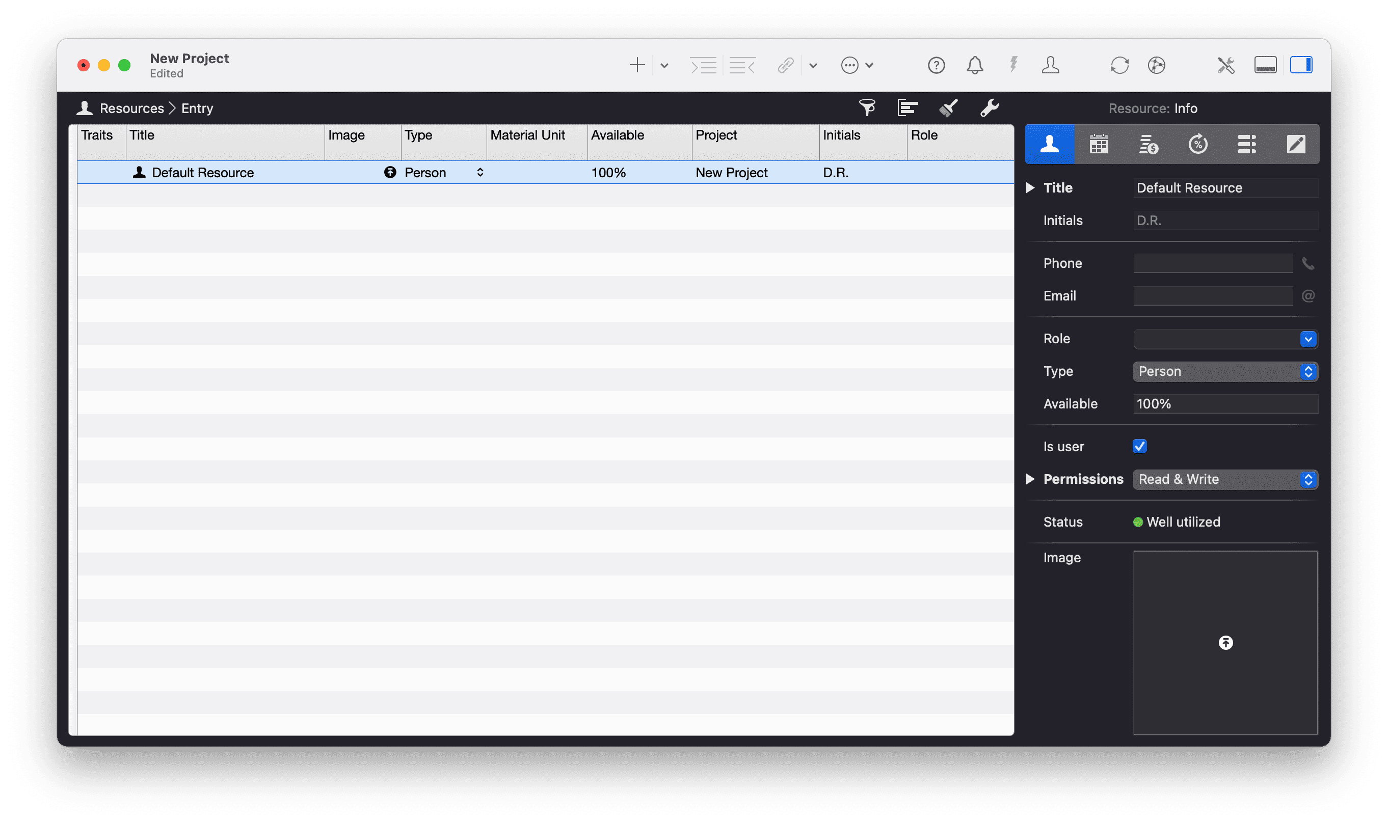 Default Resource Default Resource
