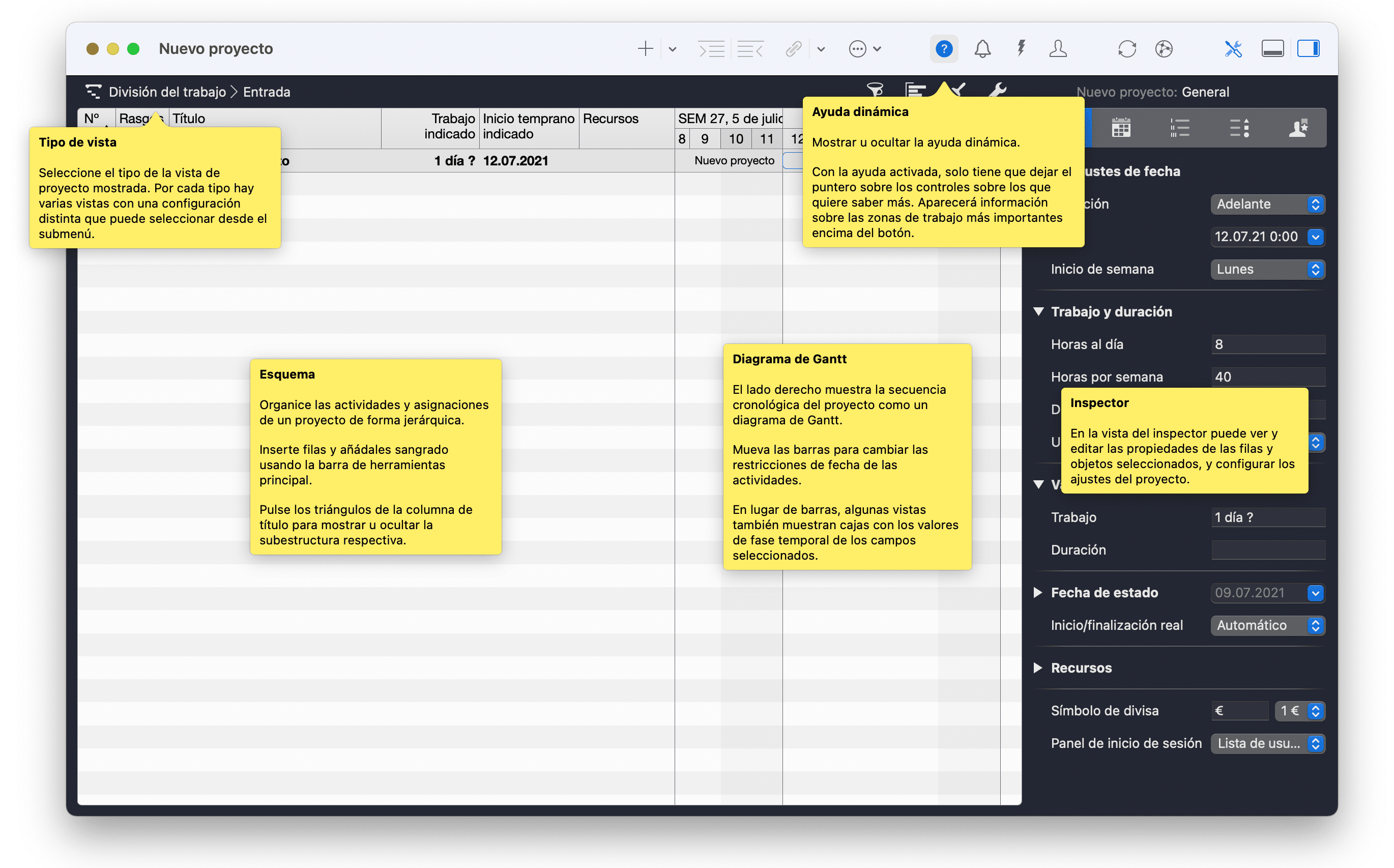 Ayuda dinámica en Merlin Project Ayuda dinámica en Merlin Project