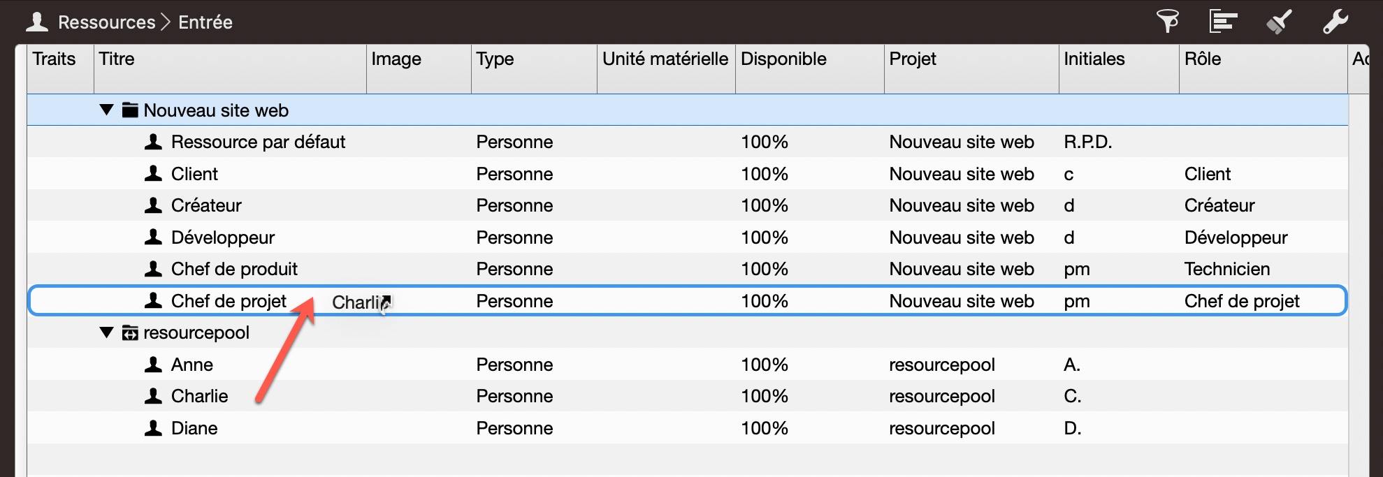 Adopter un élément du pool de ressources et le lier à une ressource existante Adopter un élément du pool de ressources et le lier à une ressource existante