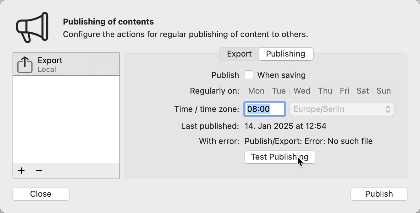 Path not Existing - Error no such folder