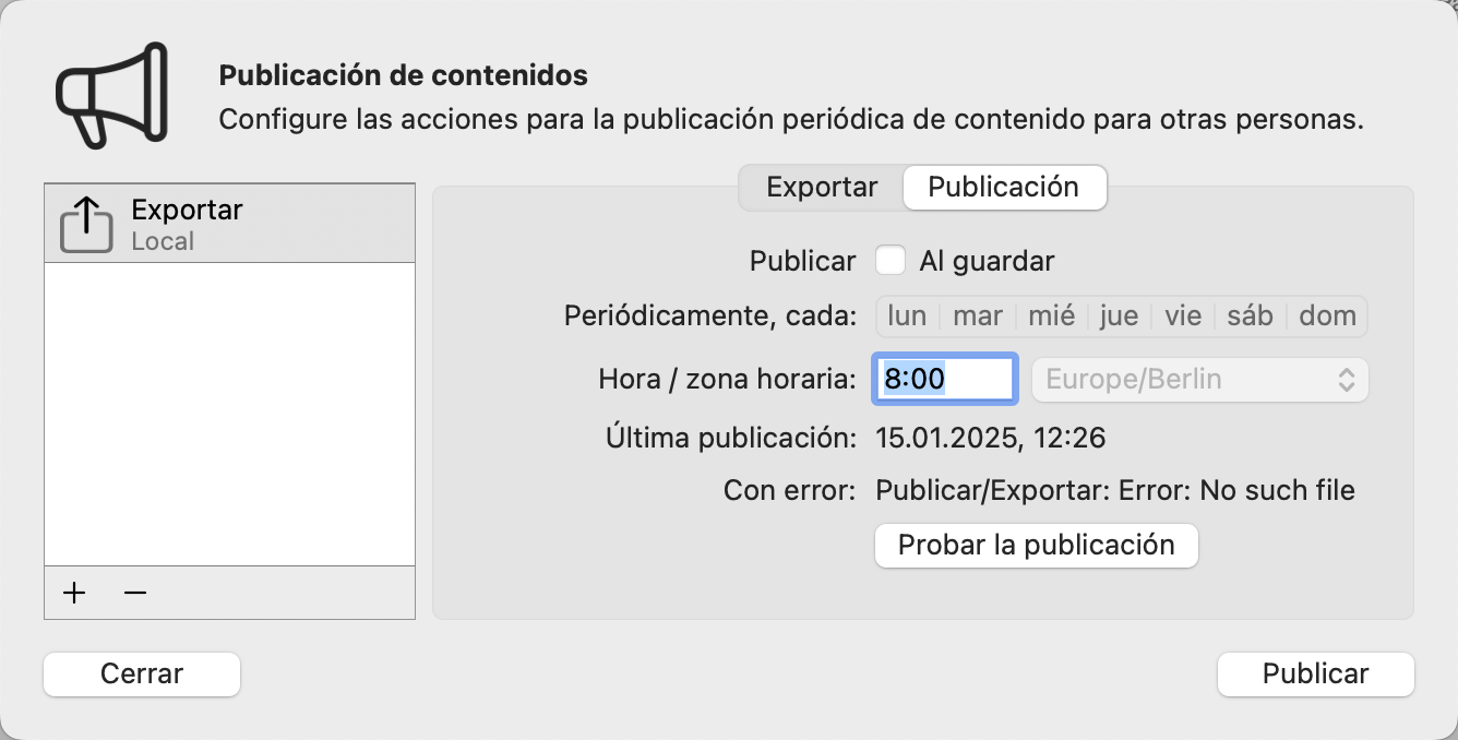 Ruta no existente - Error no such file