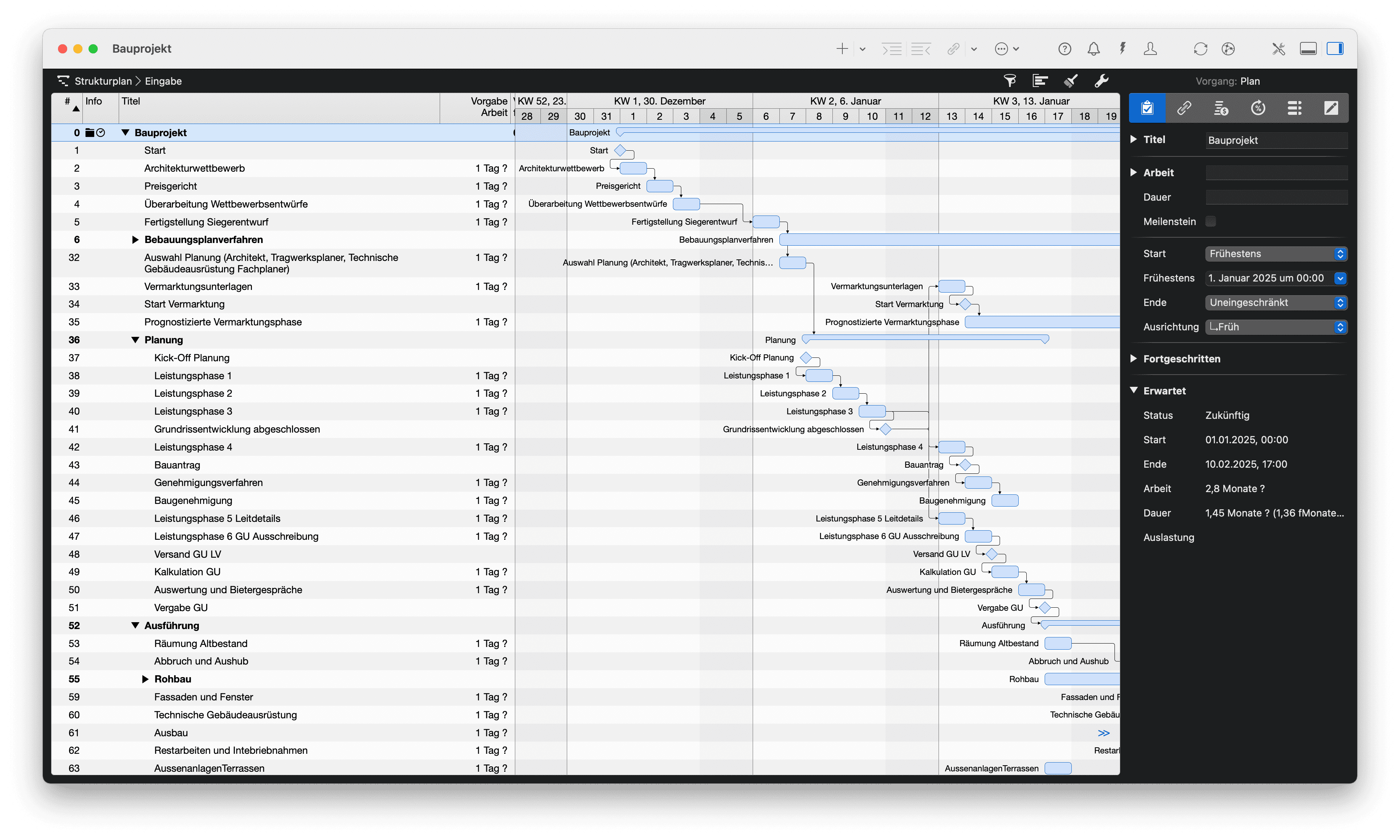 Bauprojekt Bauprojekt