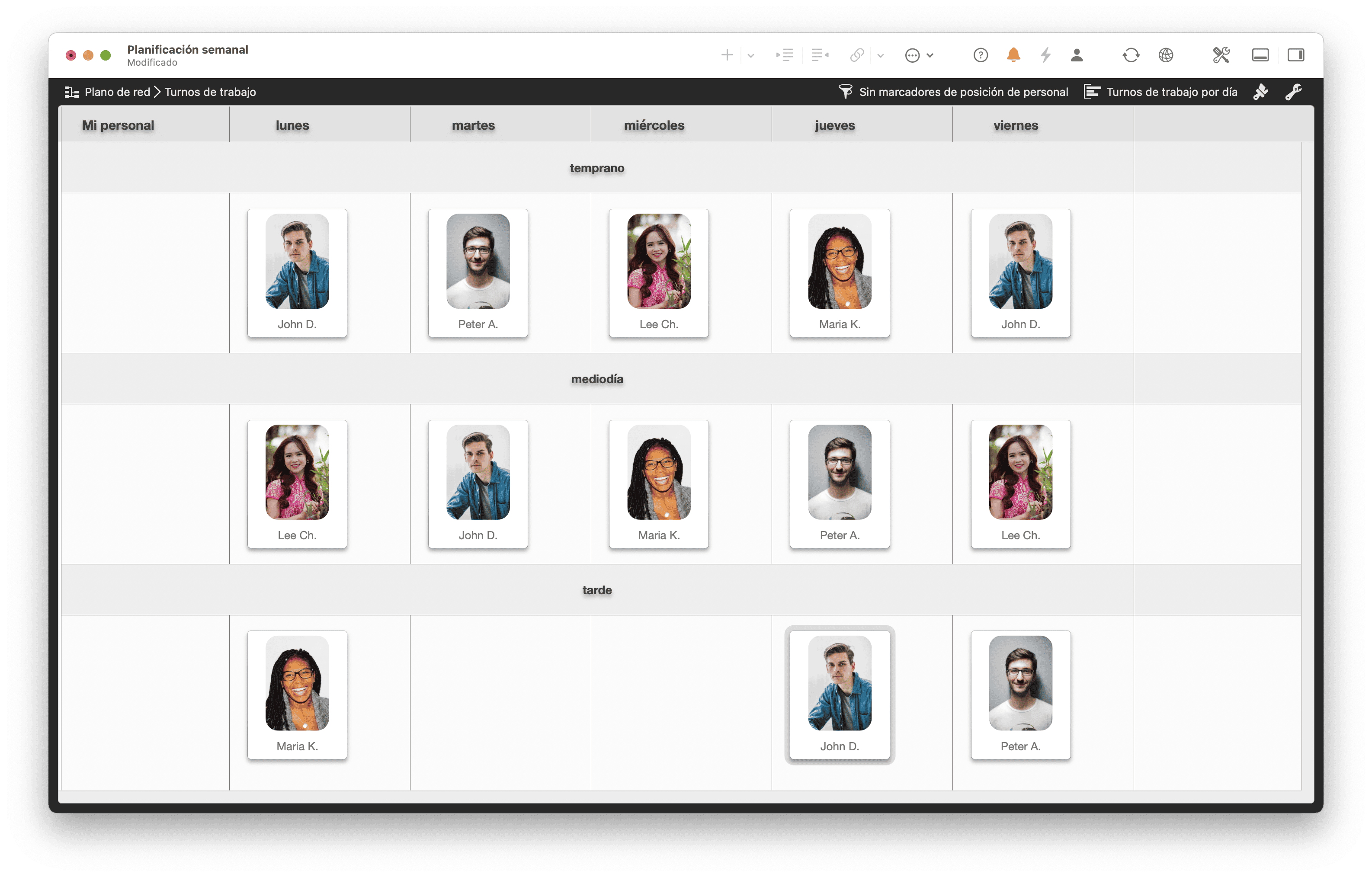 Uso no convencional de plano de red