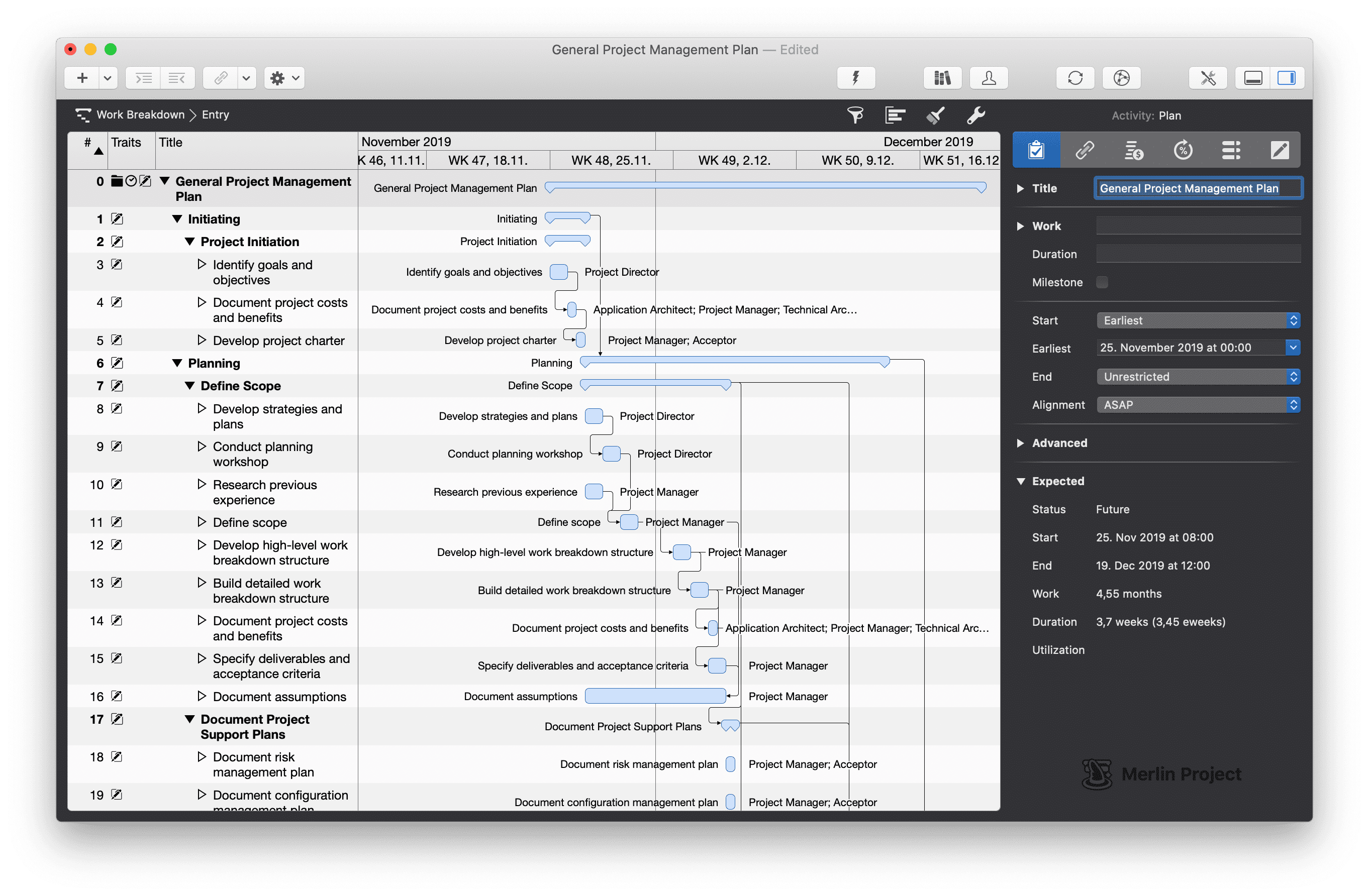 General Project Management Plan