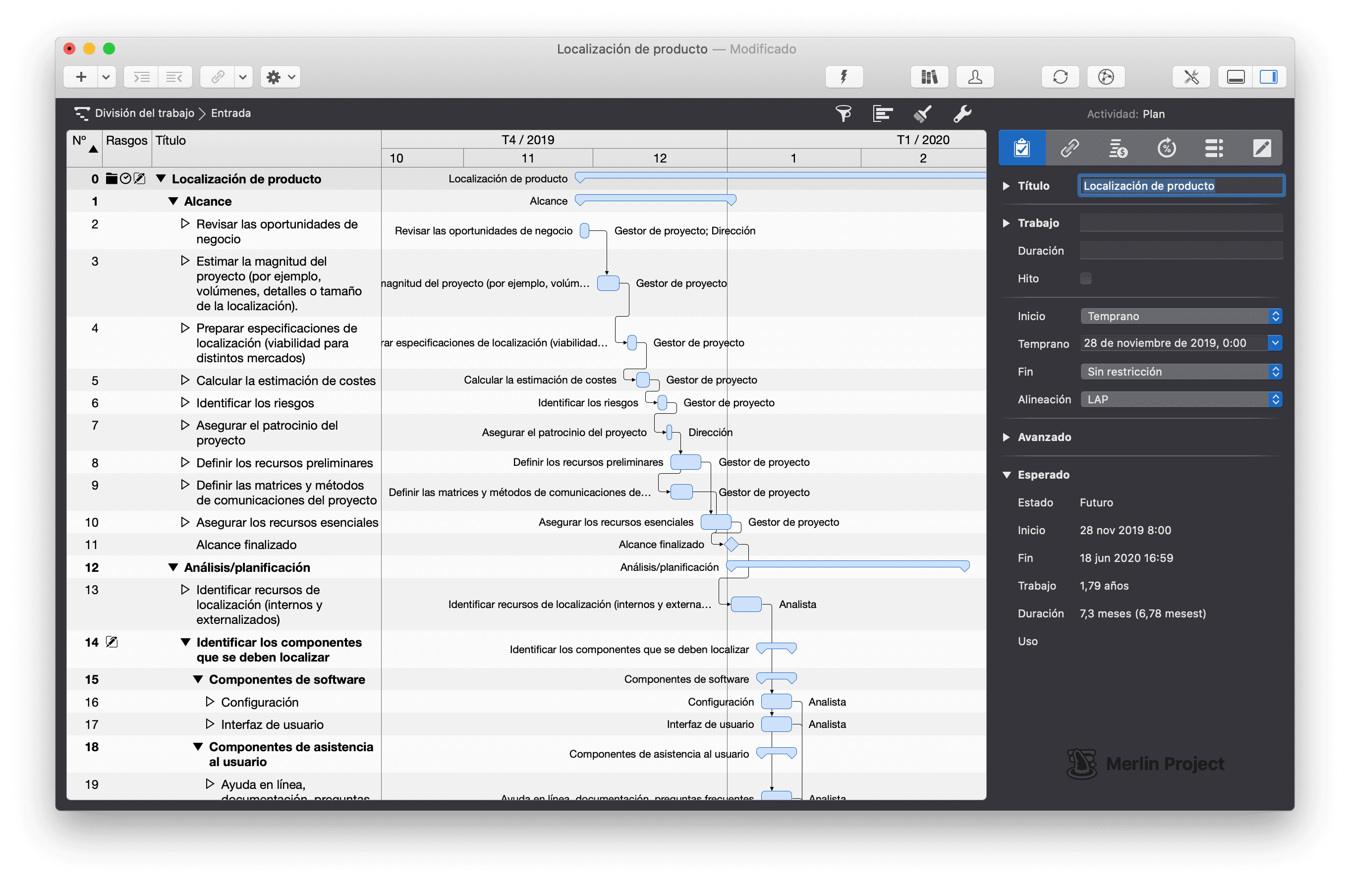 Localizacion de producto