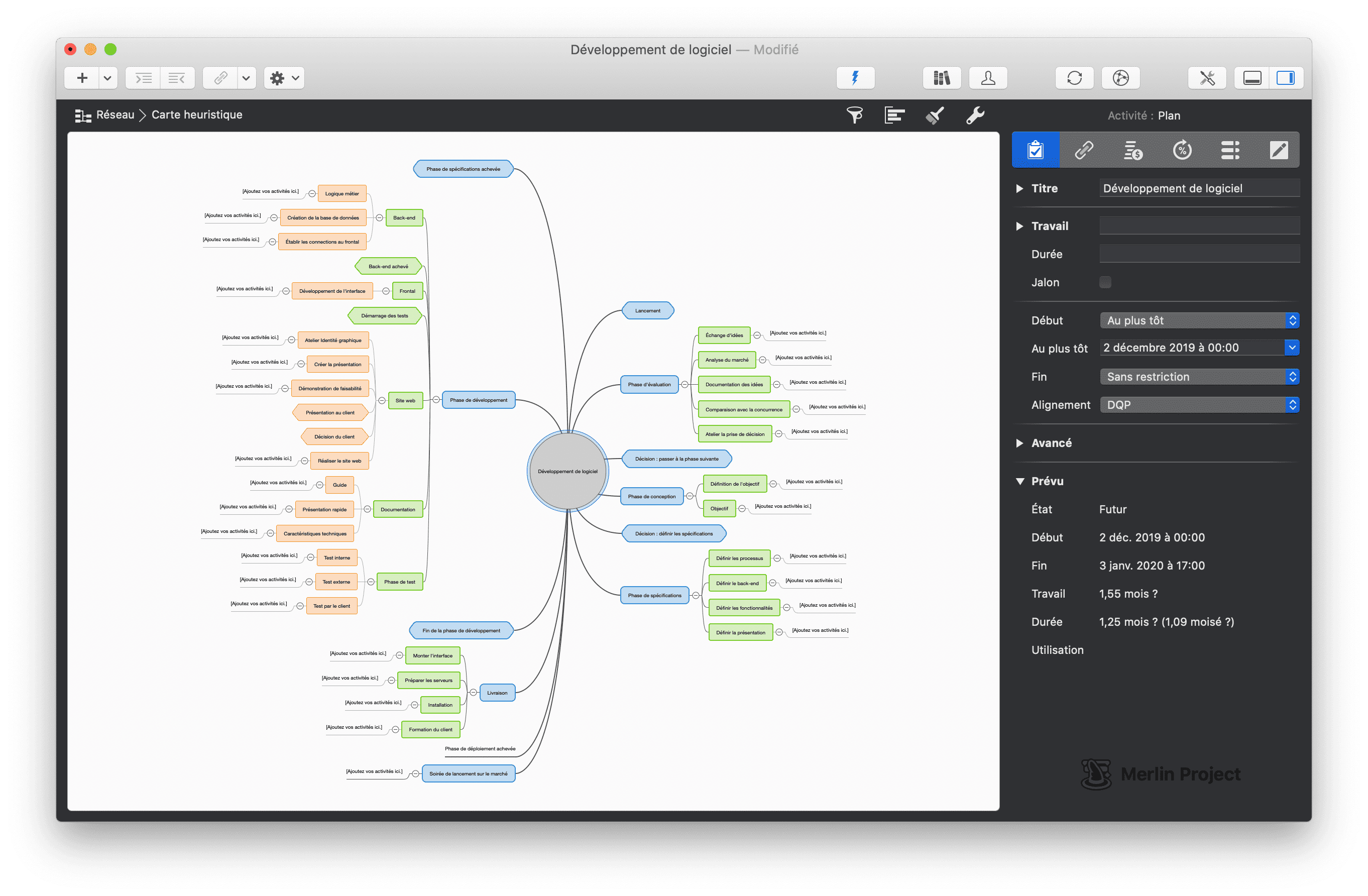 Développement de logiciel
