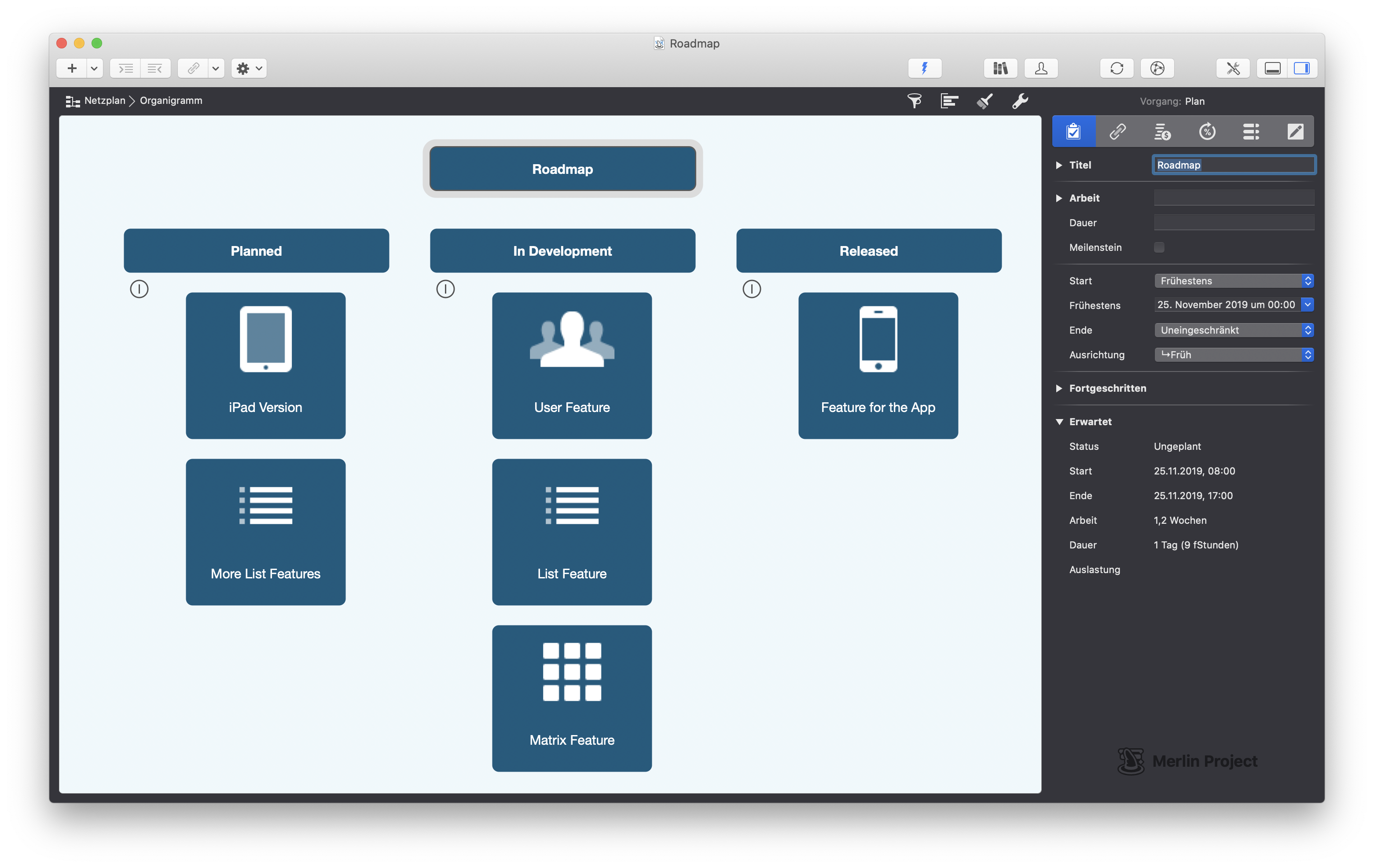 Strategische Produktplanung (Roadmap) Strategische Produktplanung (Roadmap)