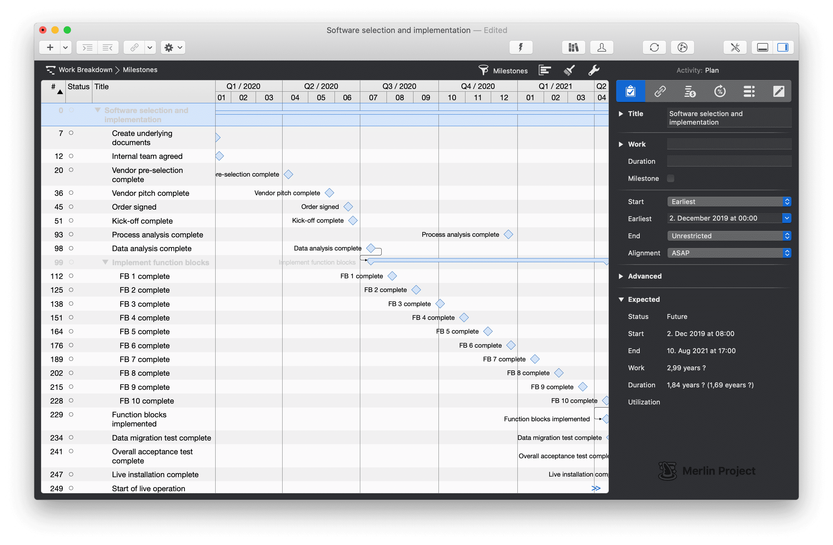 Software Selection and Implementation