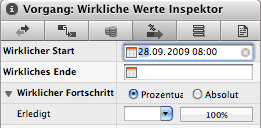 Der wirkliche Start ist gesetzt